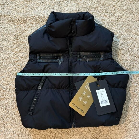 Goldbergh Blast Ski Bodywarmer Vest Black Full Zip Insulated NWT US 4 eclat - Picture 6 of 8